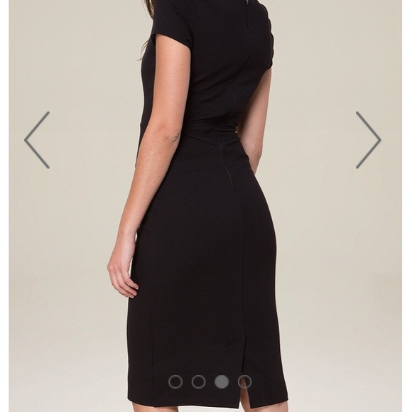 Bebe Lucille lace trim pointe dress - Picture 3 of 7